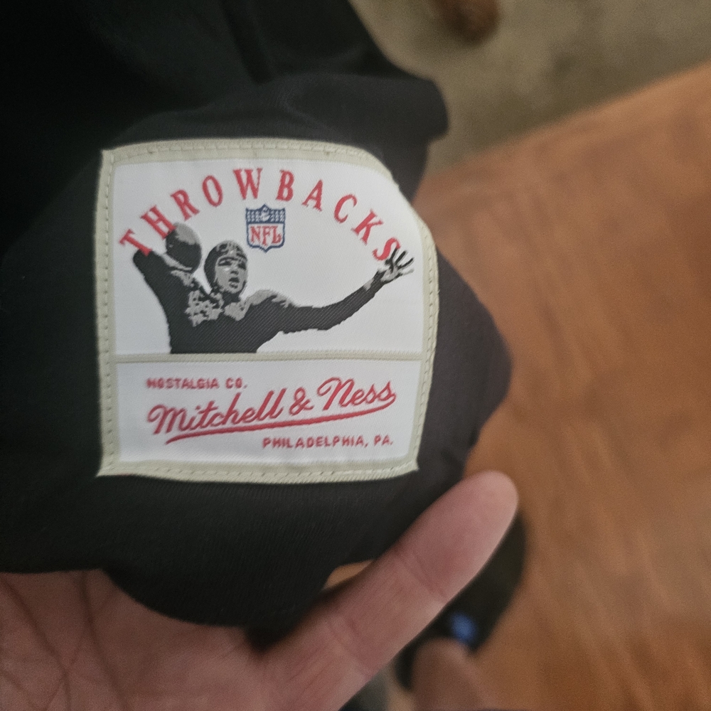 Mitchell & Ness Black Throwbacks Jersey - image 3
